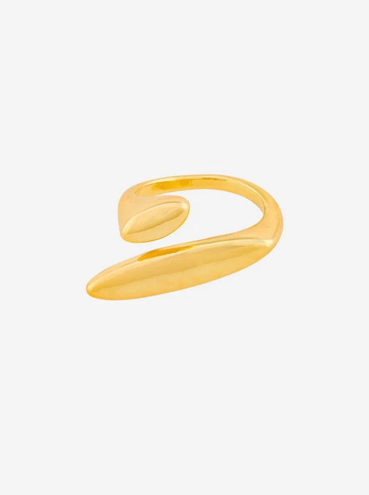 Trendy Gold Plated Finger Ring