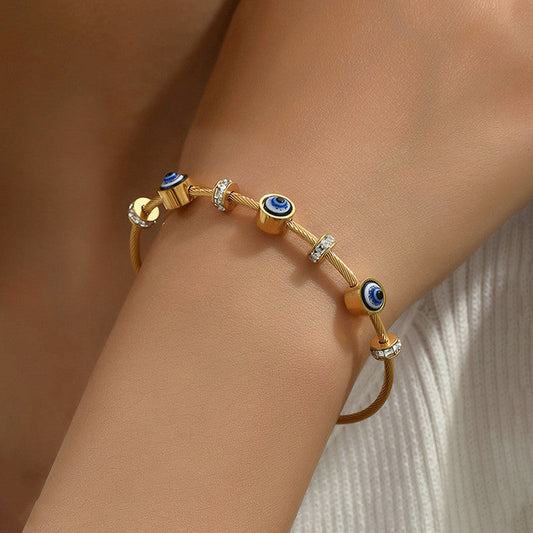 Evil Eye Magnetic Bangle