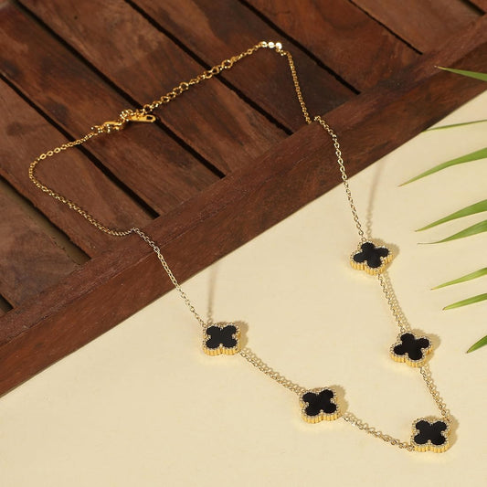 Black Clover Chain Necklace