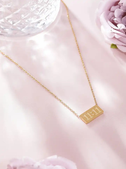 Anti Tarnish The Manifest Pendant Necklace