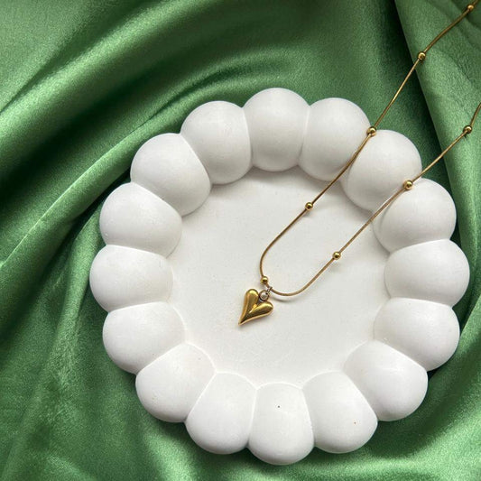Little Heart Pendant Anti Tarnish | 18K Gold Plated