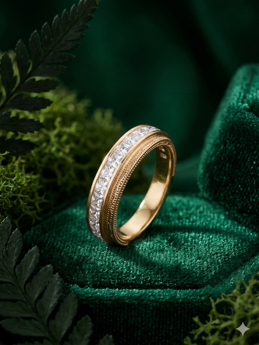 Aurum Velvet Eternity Ring